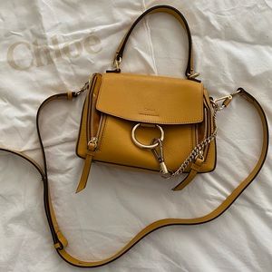 Chloe or Chloé Mini Faye Bag Marigold NWT